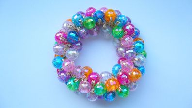 Haargummi Haarschmuck Haarband aus Perlen für Damen Mädchen (Art. Nr. k2 06)