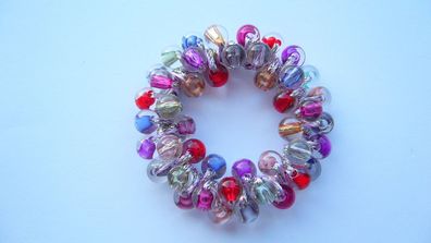 Haargummi Haarschmuck Haarband aus Perlen für Damen Mädchen (Art. Nr. k2 11)