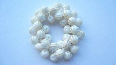 Haargummi Haarschmuck Haarband aus Perlen für Damen Mädchen (Art. Nr. k2 15)