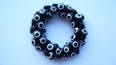 Haargummi Haarschmuck Haarband aus Perlen für Damen Mädchen (Art. Nr. k2 19)