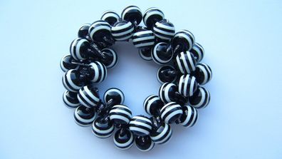 Haargummi Haarschmuck Haarband aus Perlen für Damen Mädchen (Art. Nr. k2 20)