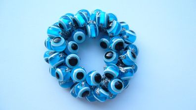 Haargummi Haarschmuck Haarband aus Perlen für Damen Mädchen (Art. Nr. k2 26)