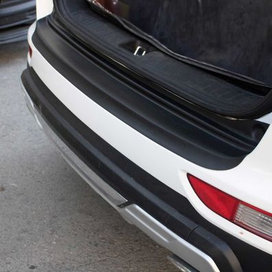 Ladekantenschutz für Kia Sportage 2015-2018 Stoßstangenschutz Matt Schwarz ABS
