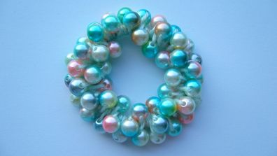 Haargummi Haarschmuck Haarband aus Perlen für Damen Mädchen (Art. Nr. k3 01)