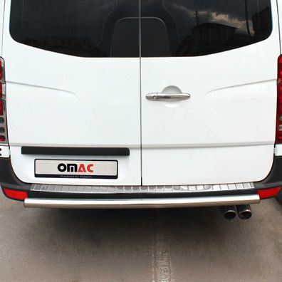 Ladekantenschutz Stoßstangenschutz für VW Crafter 2006-2017 Chrom Silber