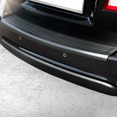 Ladekantenschutz Stoßstangenschutz für Fiat Freemont 2011-2016 Gebürstet Dunkel