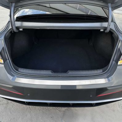 Ladekantenschutz Stoßstangenschutz für Hyundai Elantra 2019-2020 Chrom Gebürstet