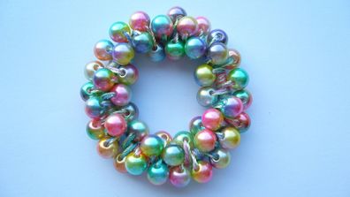 Haargummi Haarschmuck Haarband aus Perlen für Damen Mädchen (Art. Nr. k3 14)