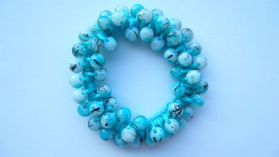Haargummi Haarschmuck Haarband aus Perlen für Damen Mädchen (Art. Nr. k3 16)