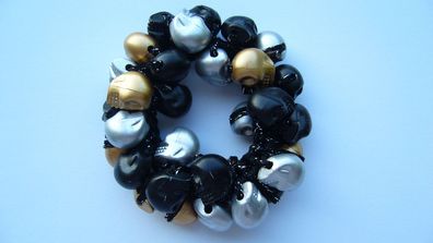 Haargummi Haarschmuck Haarband aus Perlen für Damen Mädchen (Art. Nr. k3 25)