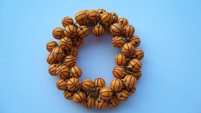 Haargummi Haarschmuck Haarband aus Perlen für Damen Mädchen (Art. Nr. k3 31)
