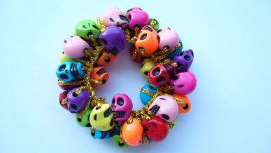 Haargummi Haarschmuck Haarband aus Perlen für Damen Mädchen (Art. Nr. k3 32)
