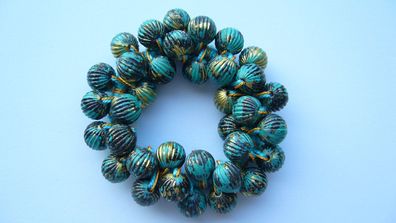 Haargummi Haarschmuck Haarband aus Perlen für Damen Mädchen (Art. Nr. k3 33)