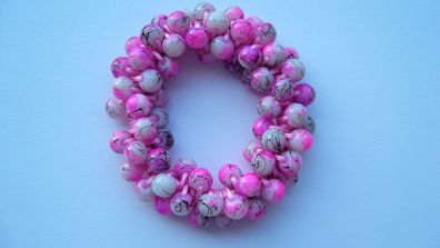 Haargummi Haarschmuck Haarband aus Perlen für Damen Mädchen (Art. Nr. k3 37)