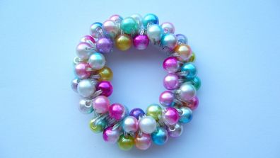 Haargummi Haarschmuck Haarband aus Perlen für Damen Mädchen (Art. Nr. k3 41)
