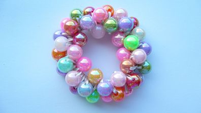 Haargummi Haarschmuck Haarband aus Perlen für Damen Mädchen (Art. Nr. k3 58)