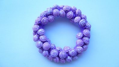 Haargummi Haarschmuck Haarband aus Perlen für Damen Mädchen (Art. Nr. k3 62)