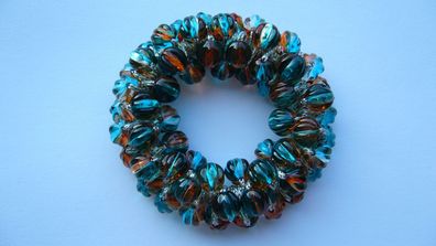 Haargummi Haarschmuck Haarband aus Perlen für Damen Mädchen (Art. Nr. k3 66)