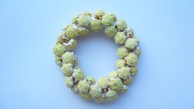 Haargummi Haarschmuck Haarband aus Perlen für Damen Mädchen (Art. Nr. k3 73)