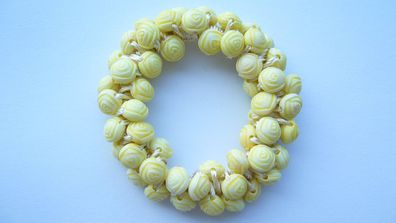 Haargummi Haarschmuck Haarband aus Perlen für Damen Mädchen (Art. Nr. k3 77)