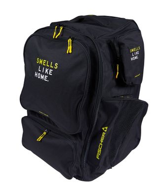 Rolltasche Fischer Backpack Junior S25 - Farbe: schwarz/gelb