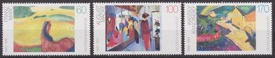 BRD 1992 postfrisch MiNr.1617-1619 Deutsche Malerei des 20. Jahrhunderts