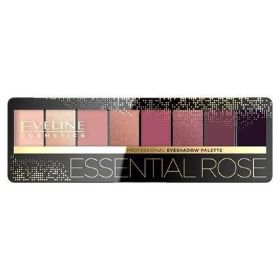 Eveline Cosmetics Professionelle Lidschattenpalette 05 Essential Rose, 9,6 g
