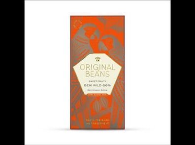 Original Beans 3x Original Beans Beni Wild 66% Dunkelschokolade 70g