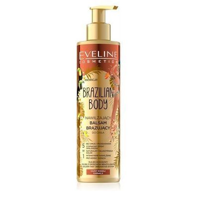Eveline Brazilian Body Feuchtigkeitsbraeunungsbalsam, 200 ml