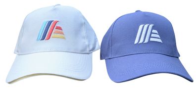Aldi ALDImania Cap Cappy aus Baumwolle Blau oder Weiß Unisex Onesize