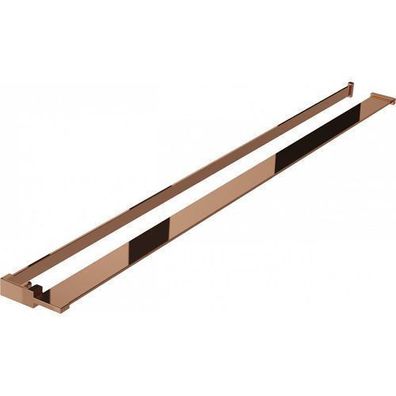 Mexen Ablage für Duschwand mit Handtuchhalter, Rosa Gold - 800-02-60