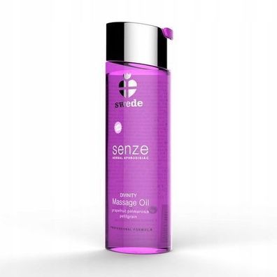 Senze Divinity Grapefruit Massageoel 150ml - Erfrischende Aromatherapie fuer Koerpe