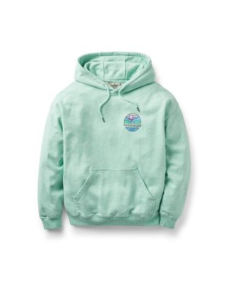 Passenger Women Hoodie Laidback Organic Cotton aqua marl