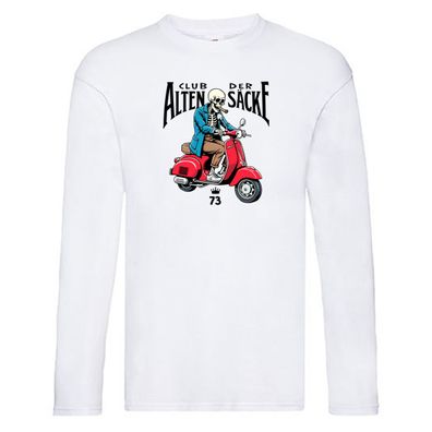 73. Geburtstag | 73 Jahre | Club der alten Säcke v2 Long Sleeve Weiß