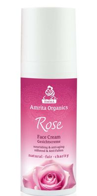 Amrita Organics Rosen Gesichtscreme