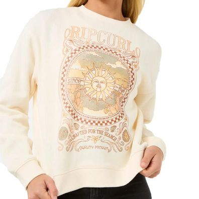 RIP CURL Women Sweatshirt Luna Relaxed bone - Größe: XS