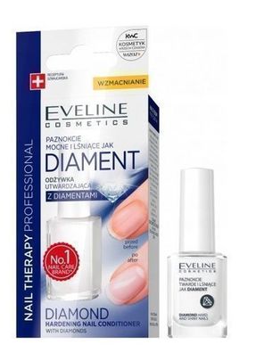 Eveline Diamant-Nagelhaerter 12 ml - Staerkender Nagellack mit Diamantpartikeln