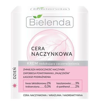 Bielenda Anti-Roetung Tagescreme fuer empfindliche Haut, 50 ml