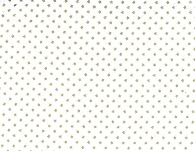 0,5m x 1,60m Druckstoff "Sterne" - Dekostoff