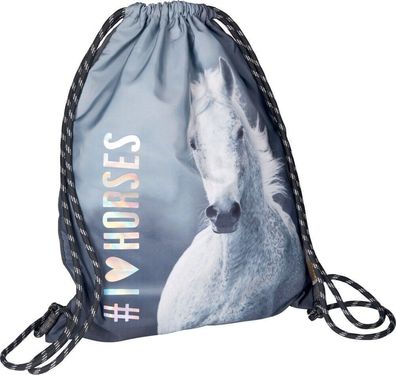 Die Spiegelburg 16649 - Gym Bag I LOVE HORSES - Pferde