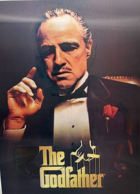 3D-Bild/Effekt-Flip-Der Pate-Kult/Retro Bild-The Godfather-30x40cm-ohne Rahmen