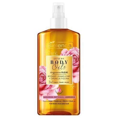 Bielenda Luxe Pflegeoel Trio: Rose, Kamelie & Feigenkaktus 150 ml