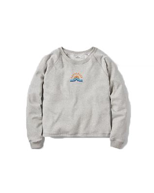 Passenger Women Crew Breathe Recycled Cotton mid grey marl - Größe: S