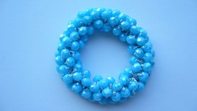 Haargummi Haarschmuck Haarband aus Perlen für Damen Mädchen (Art. Nr. k4 01 bis 49 )