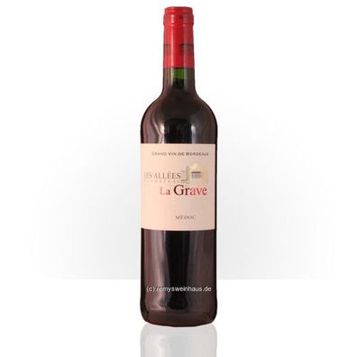 Chateau de la Grave 2016 Les Allées du Château de la Grave 0.75 Liter