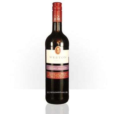 Weston Estate Winery 2016 Cabernet Sauvignon 0.75 Liter