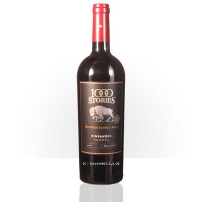 Fetzer 2017 1000 Stories Zinfandel (Bourbon Barrel-Aged) 0.75 Liter