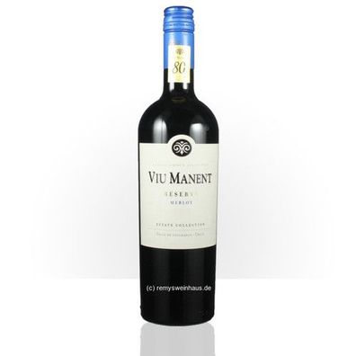 Viu Manent 2018 Merlot Reserva Estate Collection Valle de Colchagua 0.75 Liter
