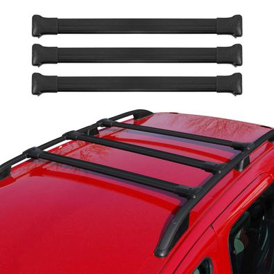 Dachträger Gepäckträger für Mercedes Vito W638 W639 W447 2003-2025 Schwarz 3x