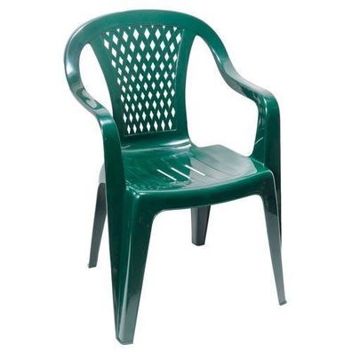 Gartenstuhl Gartenstühle Stapelstuhl Stuhl Stühle aus Kunststoff Diament grün O?ER